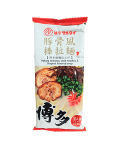 Marutai Animal Free Hakata Tonkotsu Style Ramen 2 Portion 185g