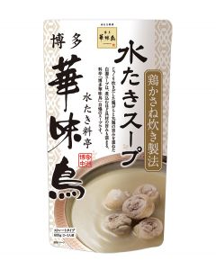 Torizen Foods Hakata Hanamidori Mizutaki Hot Pot Soup 600g