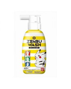 Bandai Pikachu Kids 3 in 1 Facial Cleanser & Shampoo & Conditioner 300ml