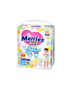 「Limite​​d Edition」​​KAO Merries Air Through Pants Diaper L size/9-14kg 44+6 pieces